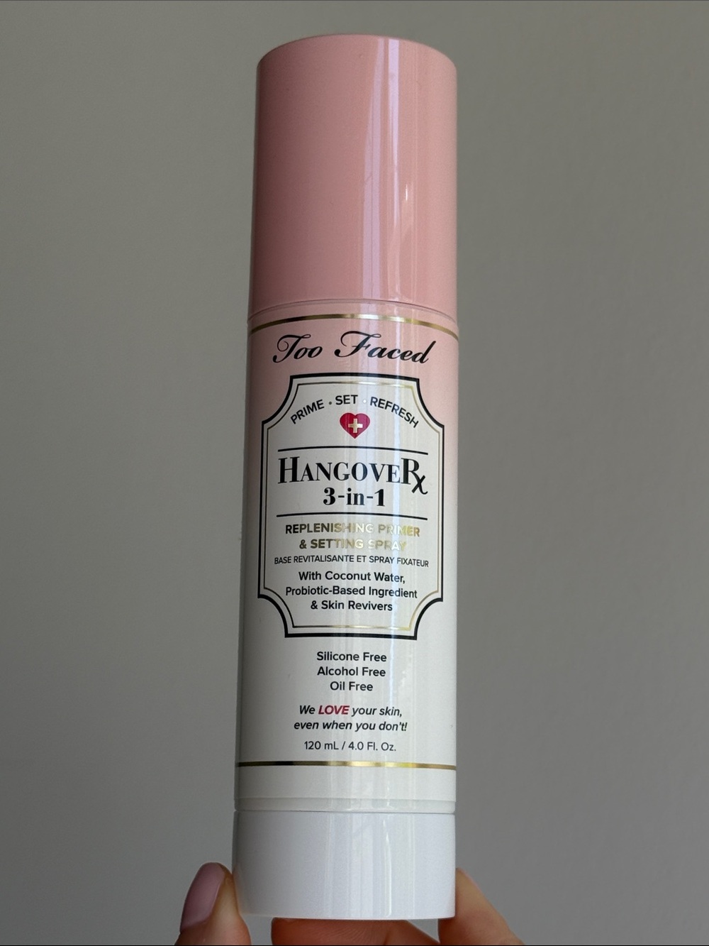 Too Faced Hangover RX Replenishing Primer & Setting Spray